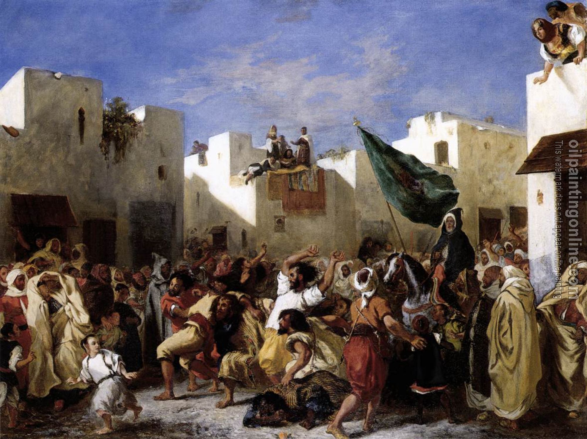 Delacroix, Eugene - The Fanatics of Tangier